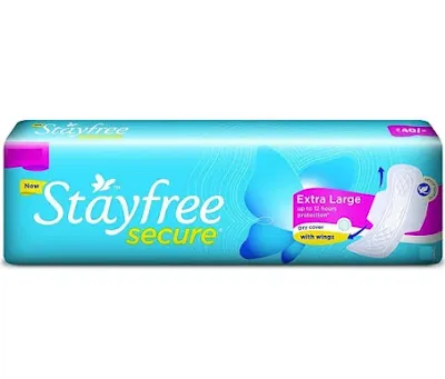 Stayfree Secure Xl Dry Cover - 7 pcd