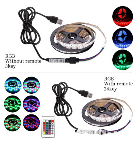 Title 5, 60LED 5MRGB light strip for immersive lighting....