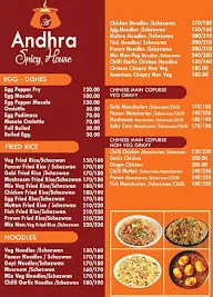 Andhra Spicy House menu 2