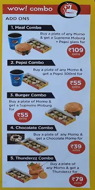 Wow! Momo menu 2