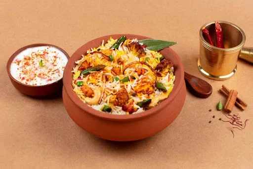 Fish Boneless Handi Biryani