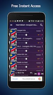 Namibian Gospel Music:Namibia Radio Station Free(圖2)-速報App