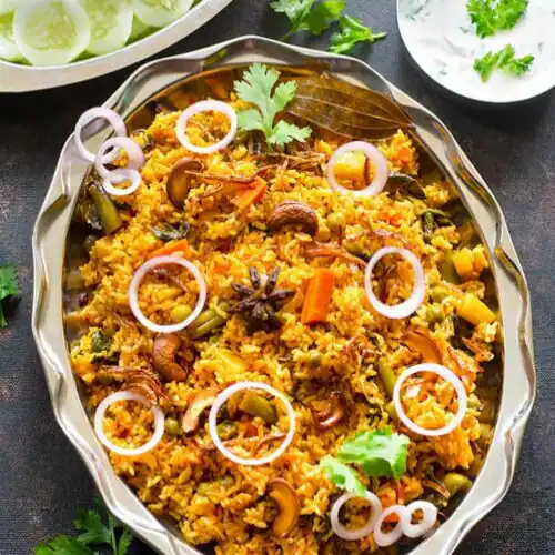 Vegetable Dum Biryani