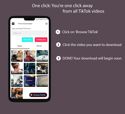 Screenshot TikLoader - Download no waterm