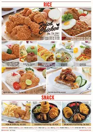 Ah Resto Cafe menu 1