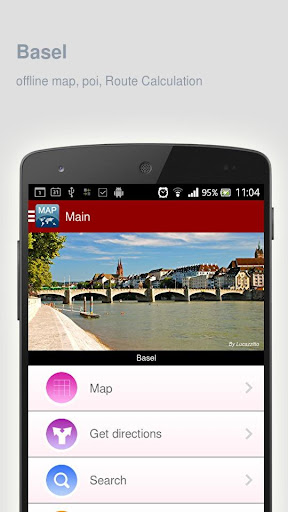 Basel Map offline