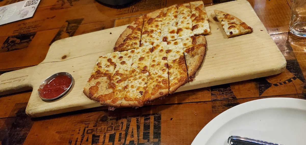 GF cheesy breadsticks