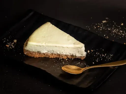 Classic Baked Cheesecake Slice