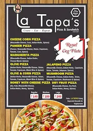 La Tapa's Cafe menu 4