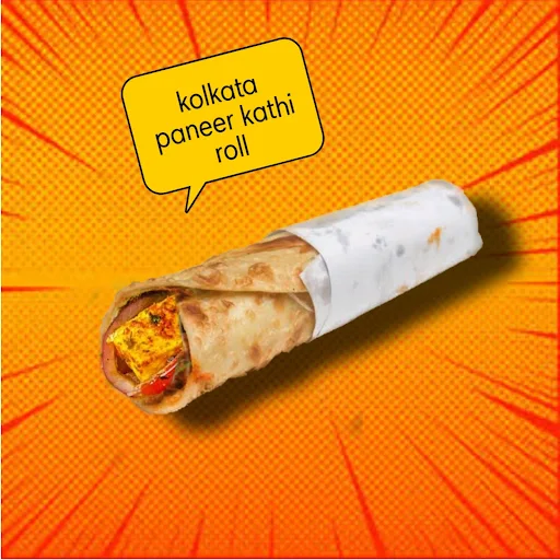 Kolkata Kathi Paneer Roll