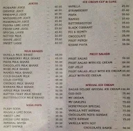 Sagar Delux menu 4