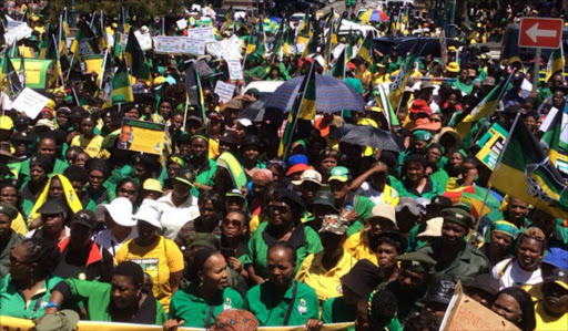 ANCWL marching. File photo.