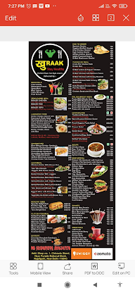 Khuraak Stay Healthy menu 1