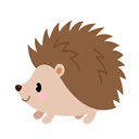 Hedgehogs Cute HD Wallpaper New Tab