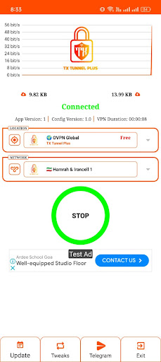 Screenshot Tx Tunnel Plus Vpn