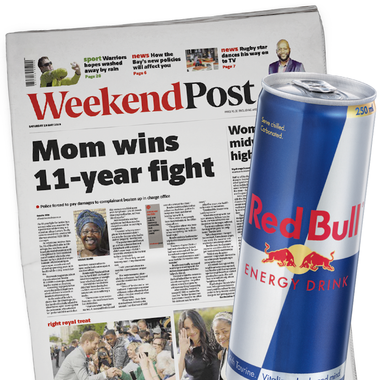 Weekend Post + Red Bull R14.99 (Weekend Post R4.50)