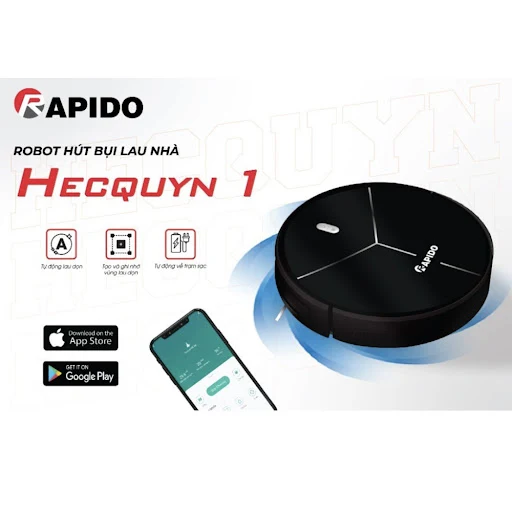 Robot hút bụi Rapido Hecquyn 1