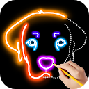 Télécharger Draw Glow Animals Installaller Dernier APK téléchargeur