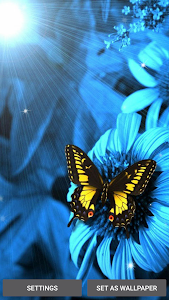 Butterfly Live Wallpaper screenshot 1