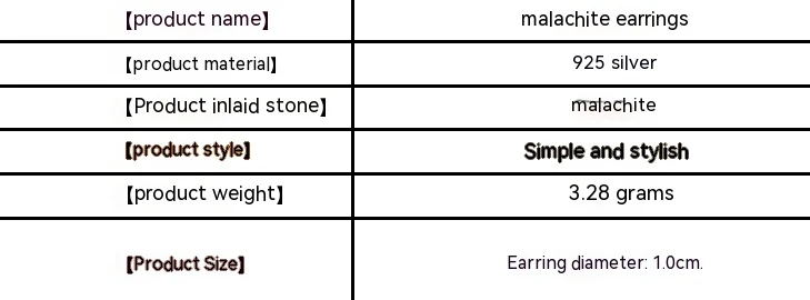 Title 1, S925 Silver Fashion Simple Womens Earrings Mal...