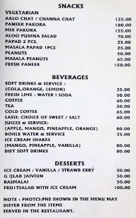 True Blue menu 6