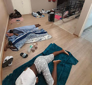 Students at UKZN's Howard College sleep on the floor as they accuse the institution of not providing them with accommodation.