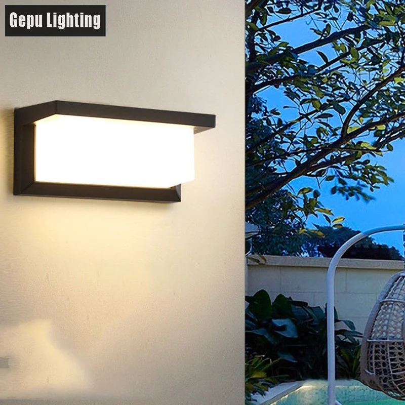 Outdoor Wall Lamp Simple Modern Waterproof. Illuminate your patio or garden with this stylish and durable exterior light