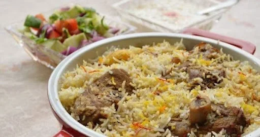 Kolkata Mutton Biryani - [1Kg / 6 Pcs] Serves 2-3