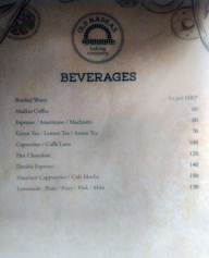 Old Madras Baking Company menu 5