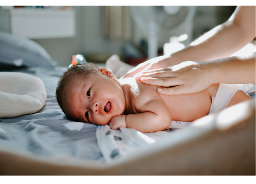 massage bébé