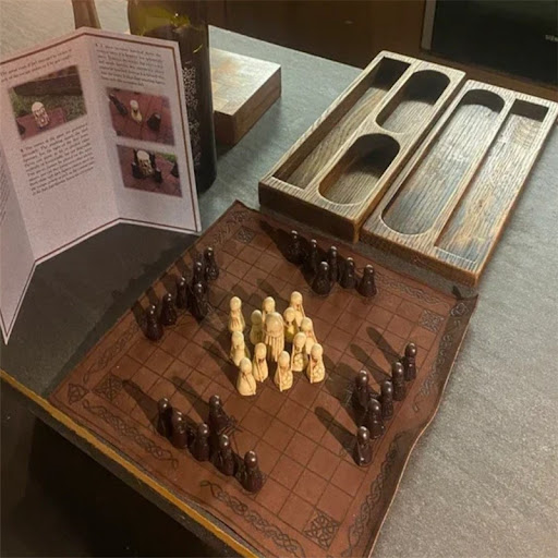 Title 2, Viking Chess Kings Table Resin Crafts Home Int...