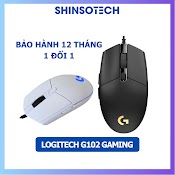 Chuột Máy Tính Có Dây Logitech G102 Led Rgb 8000 Dpi Siêu Nhạy Độ Chính Xác Cao Chuyên Dùng Làm Chuột Chơi Game