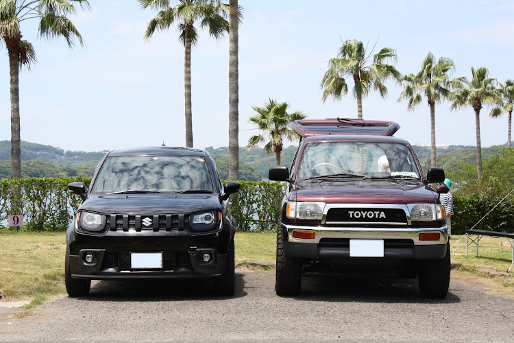 イグニスのデイキャンプ・バーベキュー・弟とコラボ・弟の車に関するカスタム事例の投稿画像7枚目