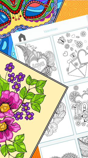 Screenshot Colorish coloring book