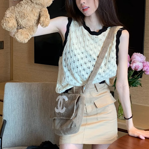 Title 10, Womens Design Hollow Out Unique Chic Knitted V...