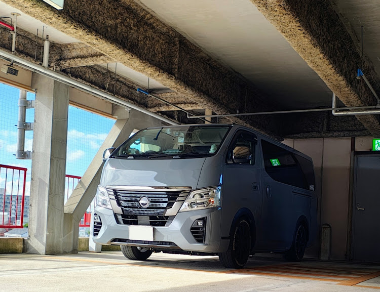 NV350キャラバンの台風10号・全国オフ会・メッセみき・有給取得・どちらで行くか？(笑)に関するカスタム事例の投稿画像1枚目