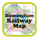 Birmingham Railway & Metro Map