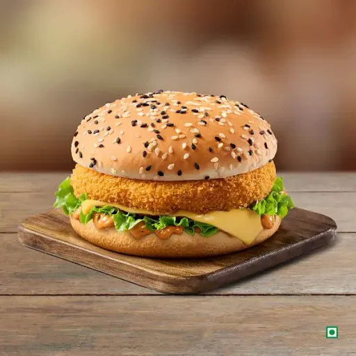 Veg Zinger Burger With Cheese