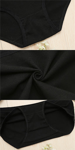 Title 1, Black Panties Womens Low Waist Cotton. Experie...