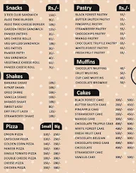 Perfect Bakery And More menu 1