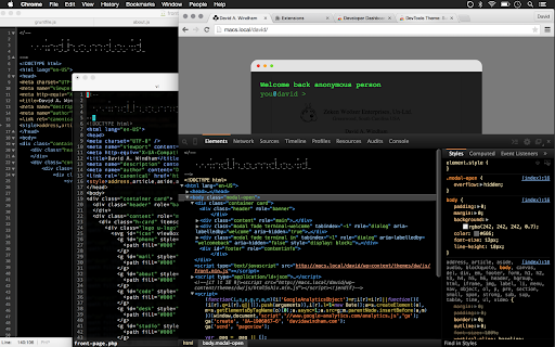 DevTools Theme: Sunburst