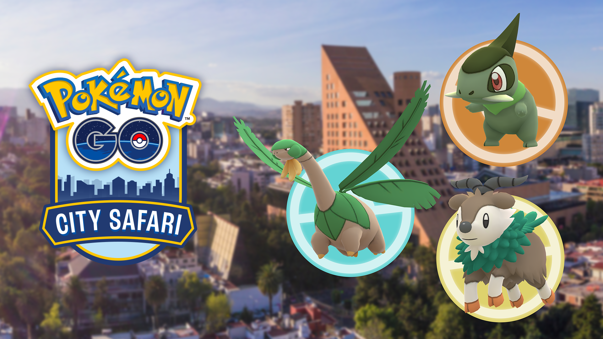 Safári urbano de Pokémon GO: Cidade do México