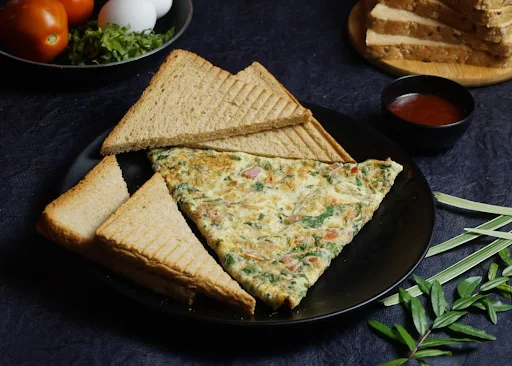 Spinach Egg White Omelette (Protein & Iron Rich)