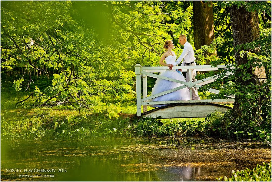 Wedding photographer Sergey Fomchenkov (sfomchenkov). Photo of 2 June 2013