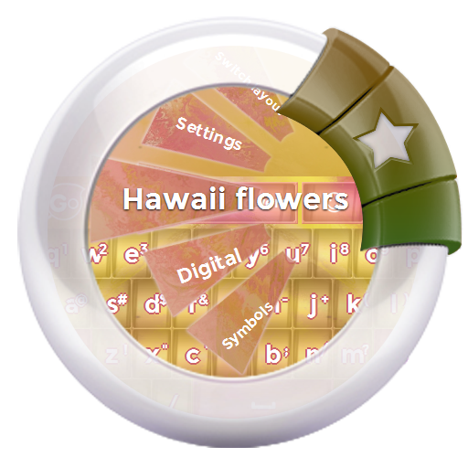 Hawaii flowers GO Keyboard 個人化 App LOGO-APP開箱王