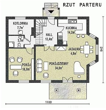 WB-3472 - Rzut parteru