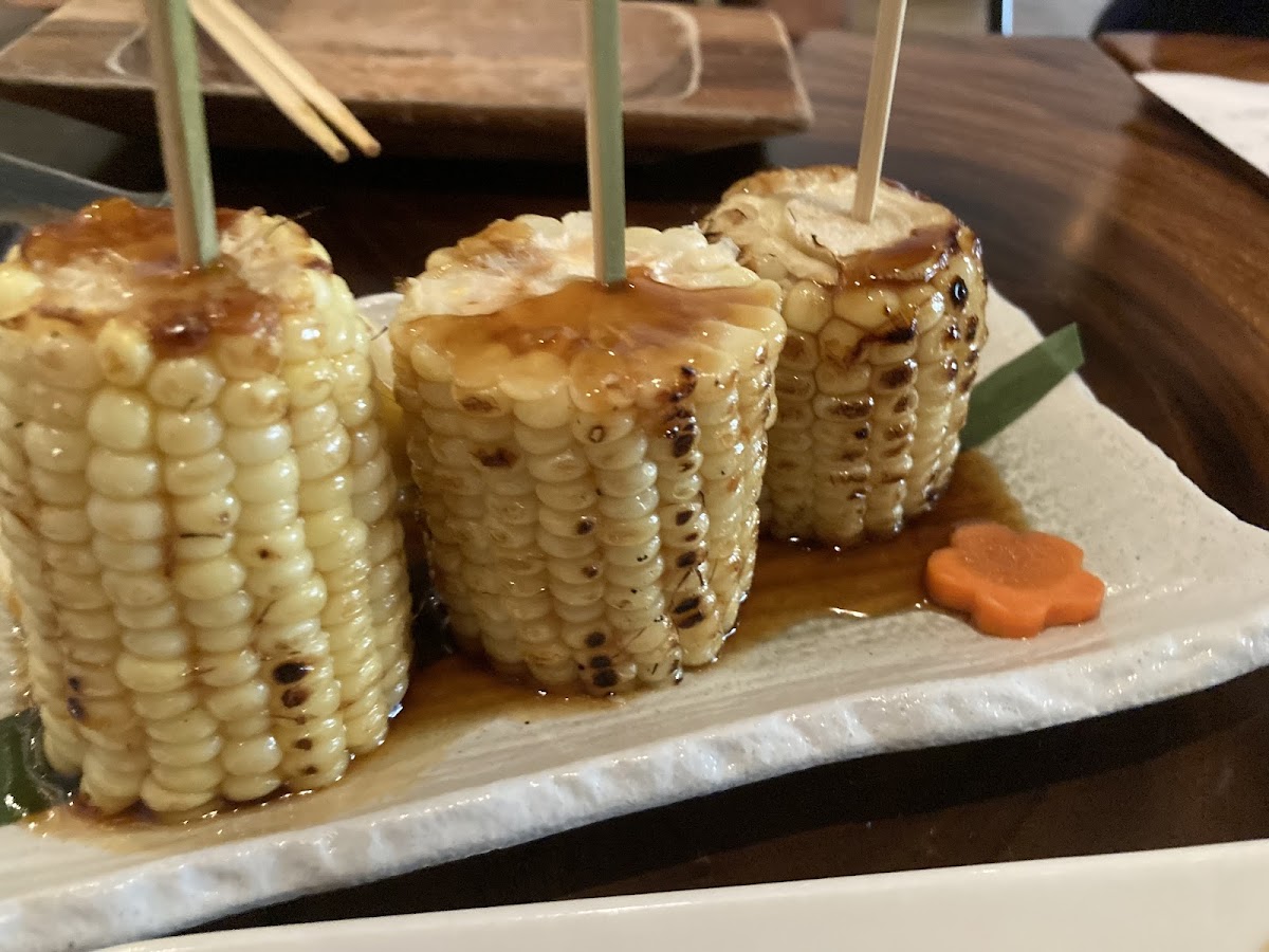 Grilled corn