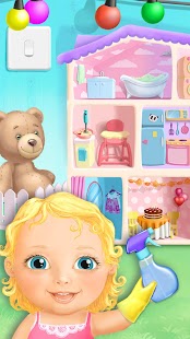 Sweet Baby Girl Doll House - Play, Care & Bed Time Screenshot