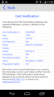 PSA Cert Verification - Android Apps on Google Play