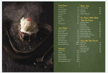 Orbis Restaurant menu 